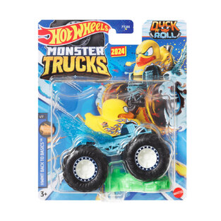 MATTEL HOT WHEELS MONSTER TRUCKS 2024 DUCK N ROLL HWMT BACK TO BASICS FYJ44