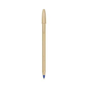 BIC ΣΤΥΛΟ CRISTAL GLACE GOLD (ΧΡΥΣΟ) ΜΠΛΕ ΓΡΑΦΗ MEDIUM 1.0mm 302522