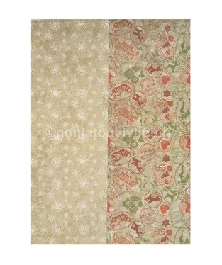 URSUS ΧΑΡΤΟΝΙ 50Χ70 ΧΡΙΣΤΟΥΓΕΝΝΙΑΤΙΚΟ VINTAGE 300GR 13682203