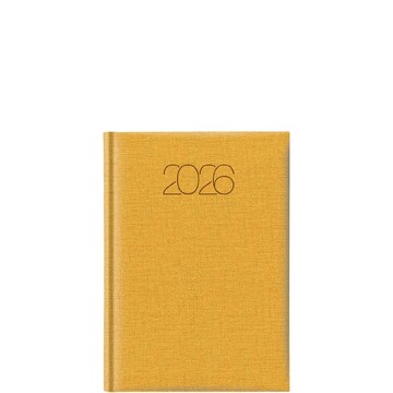 2026 ΗΜΕΡΟΛΟΓΙΟ ΗΜΕΡΗΣΙΟ ΛΕΥΚΟ 14.5x20,5cm COTTON CLASSIC MUST ΜΟΥΣΤΑΡΔΙ 689JOE43 (ΘΕΟΦΥΛΑΚΤΟΣ)