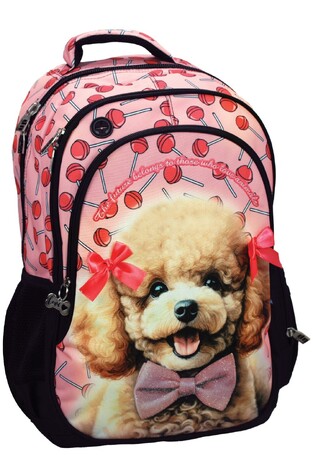 BACK ME UP ΣΧΟΛΙΚΗ ΤΣΑΝΤΑ ΣΑΚΙΔΙΟ ΠΛΑΤΗΣ ΔΗΜΟΤΙΚΟΥ LOVE POODLE 35721031