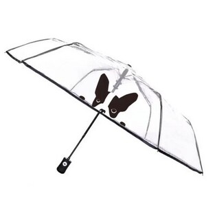 ΟΜΠΡΕΛΑ ΔΙΑΦΑΝΗ ΑΥΤΟΜΑΤΗ ΣΚΥΛΑΚΙ ΜΗΚΟΣ 30cm ΔΙΑΜΕΤΡΟΣ 98cm 104BUL9011