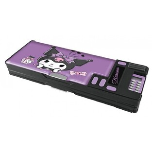 SANRIO RETRO ΚΑΣΕΤΙΝΑ ΟΡΘΟΓΩΝΙΑ ΜΑΓΝΗΤΙΚΗ 2 ΘΕΣΕΩΝ ΜΕ ΞΥΣΤΡΑ ΚΑΙ ΚΟΜΠΙΟΥΤΕΡΑΚΙ PURPLE KUROMI 252643