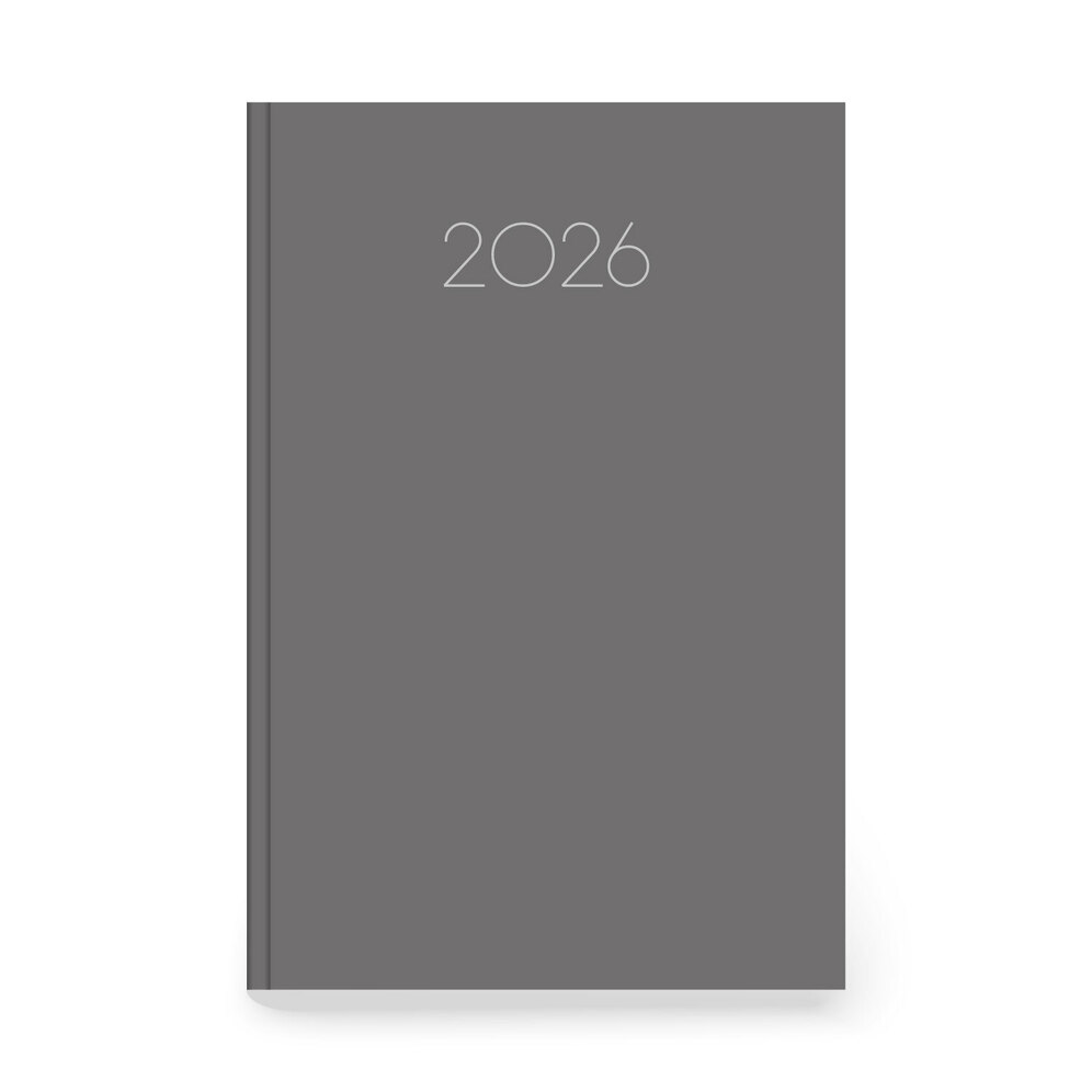 2026 ΗΜΕΡΟΛΟΓΙΟ ΗΜΕΡΗΣΙΟ SIMPLE 14x21cm ΓΚΡΙ 355758 (ΤΡΙΠΕΡΙΝΑ)