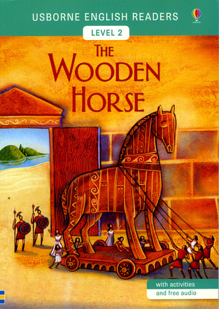 Ψ3405 THE WOODEN HORSE (MACKINNON) (ΣΕΙΡΑ USBORNE ENGLISH READERS LEVEL TWO) (PAPERBACK)