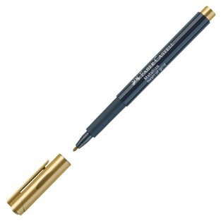 FABER CASTELL ΜΑΡΚΑΔΟΡΑΚΙ ΑΝΕΞΙΤΗΛΟ ΜΕΤΑΛΛΙΚΟ 1.5mm ΧΡΥΣΟ 12310009