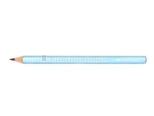 FABER CASTELL ΜΟΛΥΒΙ JUMBO SPARKLE ΝΟ 2 ΤΥΡΚΟΥΑΖ ΓΑΛΑΖΙΟ (ΜΕ ΓΚΛΙΤΕΡ) 111605