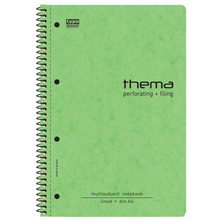 SPECIAL BY TYPOTRUST ΤΕΤΡΑΔΙΟ ΣΠΙΡΑΛ THEMA ΠΕΡΦΟΡΕ ΜΕ ΤΡΥΠΕΣ ΠΡΕΣΠΑΝ A4 (21x29,7cm) 2 ΘΕΜΑΤΩΝ 60φ ΛΑΧΑΝΙ