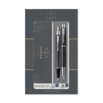 PARKER ΣΕΤ ΠΕΝΑ ΚΑΙ ΣΤΥΛΟ IM DUO LAQUE BLACK CT FP BP