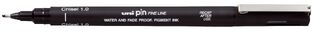 UNIBALL ΜΑΡΚΑΔΟΡΑΚΙ PIN FINE LINE CHISEL 1.0mm ΠΛΑΚΕ ΜΥΤΗ