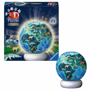 RAVENSBURGER 3D ΠΑΖΛ 73τεμ NIGHTLIGHT ΥΔΡΟΓΕΙΟΣ (ΠΕΡΙΕΧΕΙ ΛΑΜΠΑ LED) 12008055