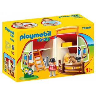 PLAYMOBIL 1 2 3 ΒΑΛΙΤΣΑΚΙ ΑΧΥΡΩΝΑΣ 70180
