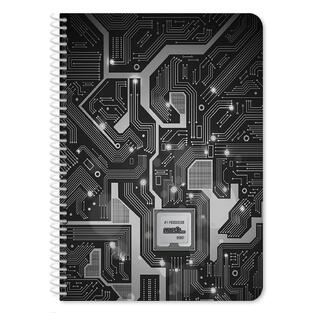 MUST ΤΕΤΡΑΔΙΟ ΣΠΙΡΑΛ 17x25cm 5 ΘΕΜΑΤΩΝ CPU 150φ ΜΑΥΡΟ 584429
