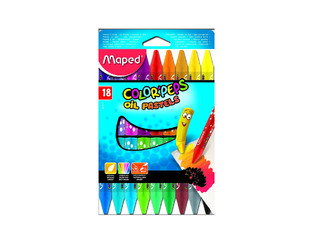 MAPED ΛΑΔΟΠΑΣΤΕΛ 18 ΧΡΩΜΑΤΑ 864011