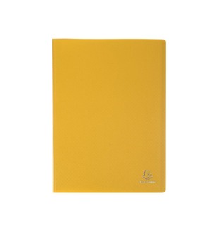 EXACOMPTA ΣΟΥΠΛ ΠΛΑΣΤΙΚΟ ΜΑΛΑΚΟ A4 (21x29,7cm) 50φ ΚΙΤΡΙΝΟ 8550E