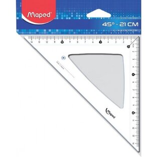 MAPED ESSENTIALS CRISTAL ΤΡΙΓΩΝΟ 21cm 45 ΜΟΙΡΩΝ