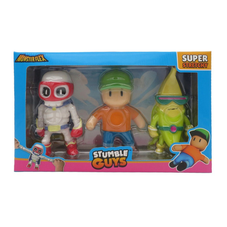 JUST TOYS MONSTERFLEX STUMBLE GUYS ΣΕΤ 3 ΦΙΓΟΥΡΕΣ 0550