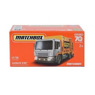 MATTEL MATCHBOX ΑΥΤΟΚΙΝΗΤΑΚΙ ΣΕ ΚΟΥΤΙ GARBEGE KING 61 / 100 DNK70