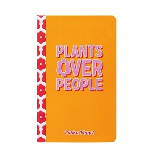 PUKKA PLANET ΣΗΜΕΙΩΜΑΤΑΡΙΟ ΒΙΒΛΙΟΔΕΤΗΜΕΝΟ 13x21cm 96φ ΜΕ ΓΡΑΜΜΕΣ PLANTS OVER PEOPLE 9705SPP