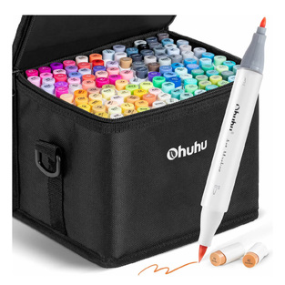 OHUHU HONOLULU B ΣΕΤ 120 ΜΑΡΚΑΔΟΡΟΙ ΟΙΝΟΠΝΕΥΜΑΤΟΣ ΜΕ ΔΙΠΛΗ ΜΥΤΗ (ΠΙΝΕΛΟ ΚΑΙ  ΜΥΤΗ 0.8mm) ΣΕ ΒΑΛΙΤΣΑΚΙ OHUY308040469