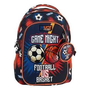 MUST TEAM ΣΧΟΛΙΚΗ ΤΣΑΝΤΑ ΣΑΚΙΔΙΟ ΠΛΑΤΗΣ ΔΗΜΟΤΙΚΟΥ GAME NIGHT FOOTBALL VS BASKETBALL 587635