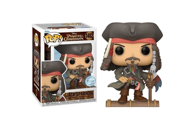 FUNKO POP DISNEY PIRATES OF THE CARIBBEAN JACK SPARROW SPECIAL EDITION 1482 VINYL FIGURE