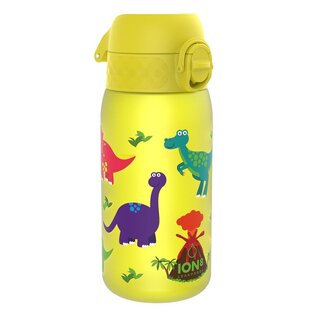 ION8 ΠΑΓΟΥΡΙ ΠΛΑΣΤΙΚΟ 350ml ΔΕΙΝΟΣΑΥΡΟΣ ΚΙΤΡΙΝΟ I8RF350PYDINO