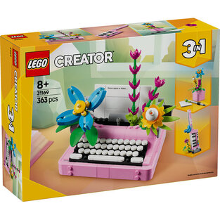LEGO CREATOR TYPEWRITER WITH FLOWERS 31169 (ΔΕΣΥΛΛΑΣ)