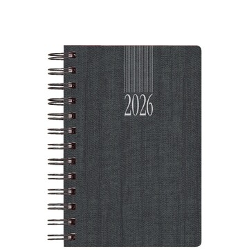 2026 ΗΜΕΡΟΛΟΓΙΟ ΗΜΕΡΗΣΙΟ ΣΠΙΡΑΛ ΛΕΥΚΟ 17x24cm ΑΝΘΡΑΚΙ 708C1D57 (ΘΕΟΦΥΛΑΚΤΟΣ)