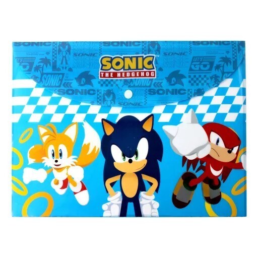 GIM ΦΑΚΕΛΟΣ ΜΕ ΚΟΥΜΠΙ ΠΛΑΣΤΙΚΟΣ A4 (21x29,7cm) SONIC CLASSIC 334 89580
