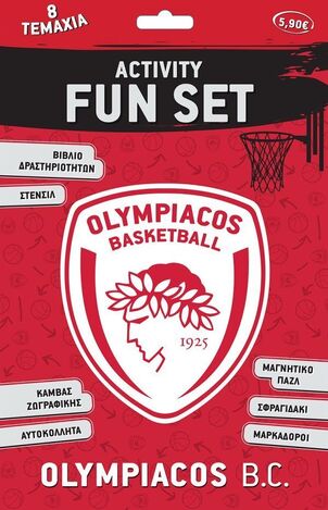 ΟΛΥΜΠΙΑΚΟΣ ΜΠΑΣΚΕΤ ACTIVITY FUN SET (ΕΤΒ 2025)