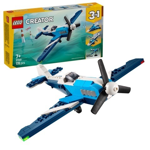 LEGO AIRCRAFT RACE PLANE 31160