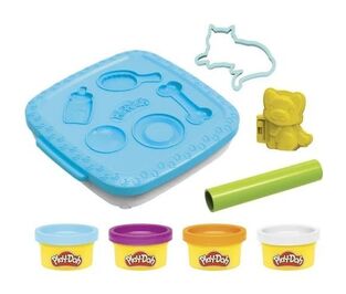 HASBRO PLAY DOH ΣΕΤ ΠΛΑΣΤΟΖΥΜΑΡΑΚΙΑ CREATE AND GO CUPCAKES ΓΑΛΑΖΙΟ F7528/F6914