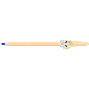 BIC ΣΤΥΛΟ CRISTAL FIGURES PASTEL ΜΟΝΟΚΕΡΟΣ ΣΟΜΟΝ ΜΠΛΕ ΓΡΑΦΗ 1.0mm 303755