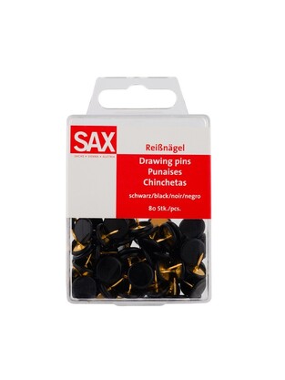 SAX ΠΙΝΕΖΕΣ ΜΑΥΡΕΣ 80τεμ 81107