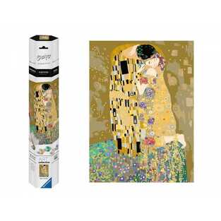 RAVENSBURGER ΠΑΙΧΝΙΔΙ ΚΑΤΑΣΚΕΥΗΣ CREART CANVAS KLIMT THE KISS 23916