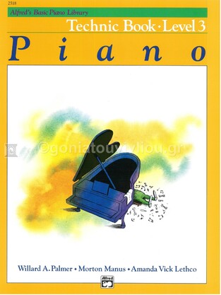 ALFREDS BASIC PIANO LIBRARY TECHNIC BOOK LEVEL 3 (PALMER / MANUS / LETHCO)
