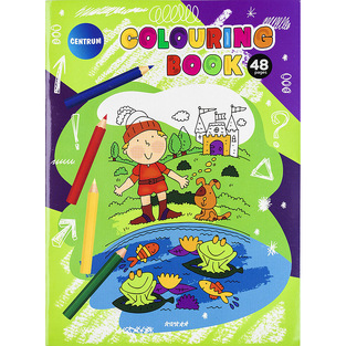 CENTRUM COLOURING BOOK ΒΙΒΛΙΟ ΖΩΓΡΑΦΙΚΗΣ ΜΕ ΠΡΩΤΥΠΩΜΕΝΑ ΣΧΕΔΙΑ 21x28,5cm 24φ 82100