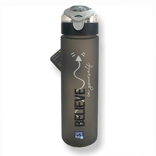 ΠΑΓΟΥΡΙ ΠΛΑΣΤΙΚΟ GIPTA TRITAN BELIEVE 730ml ΜΕ ΣΤΟΜΙΟ ΚΑΙ ΚΑΠΑΚΙ ΑΣΦΑΛΕΙΑΣ ΜΑΥΡΟ K7502