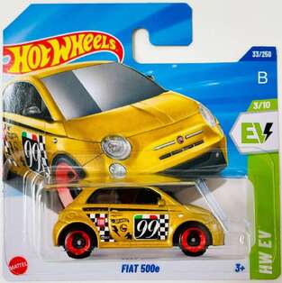 MATTEL ΑΥΤΟΚΙΝΗΤΑΚΙ HOT WHEELS FIAT 500E HW EV 33/250