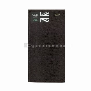 2027 ΗΜΕΡΟΛΟΓΙΟ ΑΤΖΕΝΤΑ LETTS ΕΒΔΟΜΑΔΙΑΙΟ 9x17cm LEGACY SLIM BURGUNDY 27081651