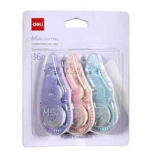 DELI MACARON ΔΙΟΡΘΩΤΙΚΗ ΤΑΙΝΙΑ 3τεμ 5mm x 12m EH333