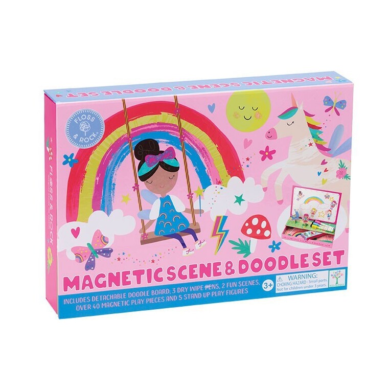 FLOSS AND ROCK ΜΑΓΝΗΤΙΚΟ ΠΑΙΧΝΙΔΙ ΚΑΙ ΖΩΓΡΑΦΙΚΗ RAINBOW FAIRY 52P6251