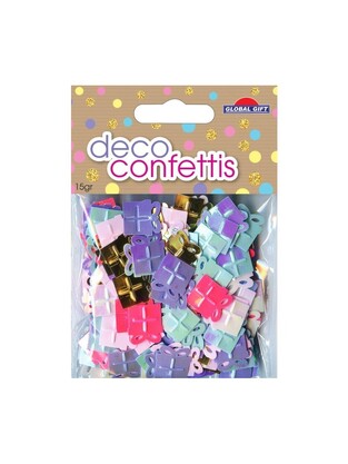 GLOBAL GIFT DECO CONFETTIS ΠΟΥΛΙΕΣ ΠΑΚΕΤΑ ΔΩΡΟΥ ΠΟΛΥΧΡΩΜΑ 361170