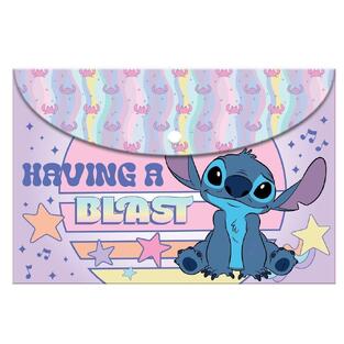 ΦΑΚΕΛΟΣ ΜΕ ΚΟΥΜΠΙ ΠΛΑΣΤΙΚΟΣ A4 (21x29,7cm) LILO AND STITCH 564912