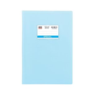 SPECIAL BY TYPOTRUST ΤΕΤΡΑΔΙΟ ΕΞΗΓΗΣΗ ΠΛΑΣΤΙΚΗ ΜΕ ΚΑΛΥΜΜΑ 17x25cm 50φ ΡΙΓΕ PASTEL ΓΑΛΑΖΙΟ 4415