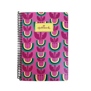 HALLMARK BACK ME UP ΤΕΤΡΑΔΙΟ ΣΠΙΡΑΛ 17x25cm 2 ΘΕΜΑΤΩΝ 70φ TULIP ΡΟΖ 33350402
