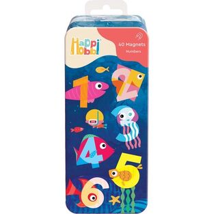 AS COMPANY HAPPIHOBBI MAGNET 40 ΜΑΓΝΗΤΙΚΟΙ ΑΡΙΘΜΟΙ 60470