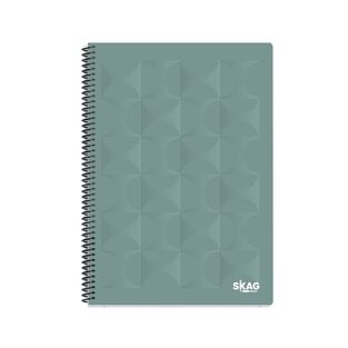 SKAG ΤΕΤΡΑΔΙΟ ΣΠΙΡΑΛ 17x25cm 5 ΘΕΜΑΤΩΝ 150φ UNIVERSITY ABSTRACT ΒΕΡΑΜΑΝ 2333 231961