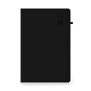 2026 ΗΜΕΡΟΛΟΓΙΟ ΗΜΕΡΗΣΙΟ FLEXABLE 17x25cm ΜΑΥΡΟ ΜΕ ΛΑΣΤΙΧΟ / ΕΥΡΕΤΗΡΙΟ ΜΗΝΩΝ ΚΑΙ ΣΤΥΛΟ 897459 (ΤΡΙΠΕΡΙΝΑ)